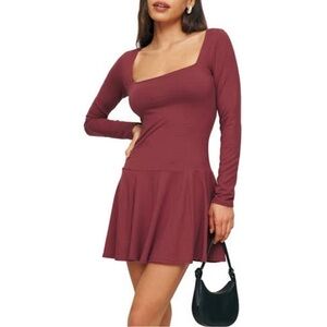 Reformation Coen Long Sleeve Dress